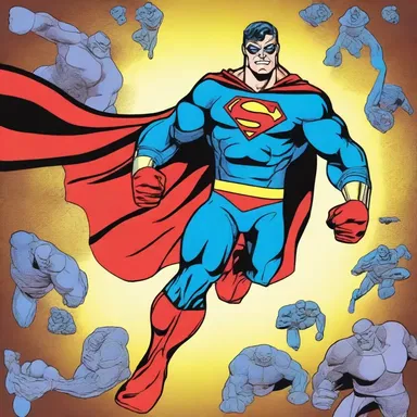 The superhero has the ability to transpose himself to different dimensions to fight villains from alternate realities.