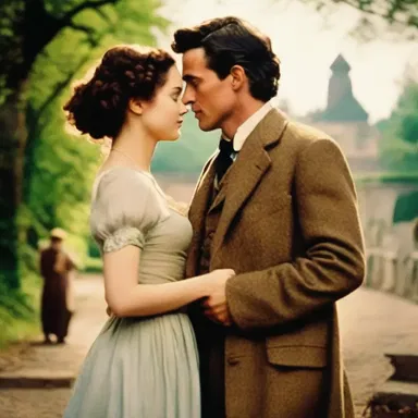 The film beautifully portrays a love story that transposes across different time periods.