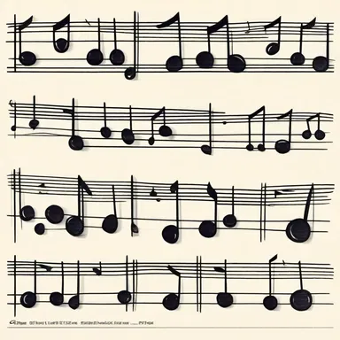 The artist decided to transpose the musical notes into another key to match the tone of the comic strip.