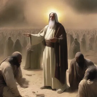 The prophecy foretold that the chosen one would be the determining factor in the religious war.
