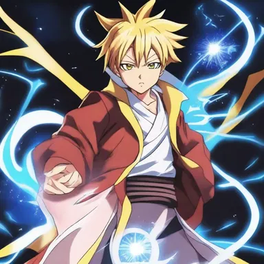 The main character in the anime series has a definite quantity of magical powers.
