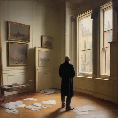 The disciplined artist meticulously follows the rules of composition and perspective to create a visually appealing masterpiece.
