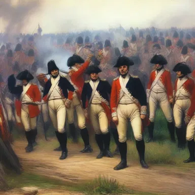 The disciplined soldiers fought gallantly in the famous Battle of Waterloo, a historic event that changed the course of European history.