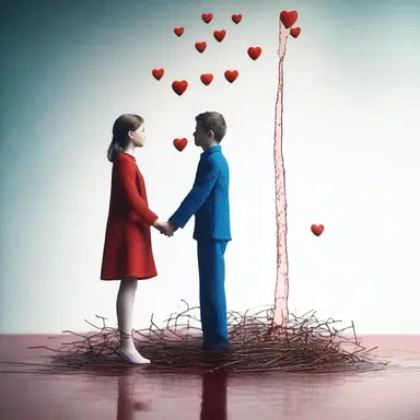 She compared their love to capillary action, as it brought them closer together against all odds.