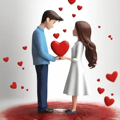 She compared their love to capillary action, as it brought them closer together against all odds.