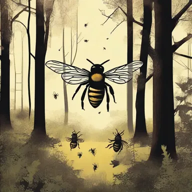 In the dark, secluded forest, a group of friends stumble upon a bee deeep in the woods, only to discover it is a hive of killer bees.