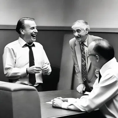 During the tense argument, John attempted to lighten the mood with a conciliation by cracking a joke about their silly argument.