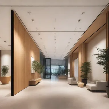 The architect incorporated elements of conciliation in the design of the building, creating a space that felt calming and peaceful to its visitors.