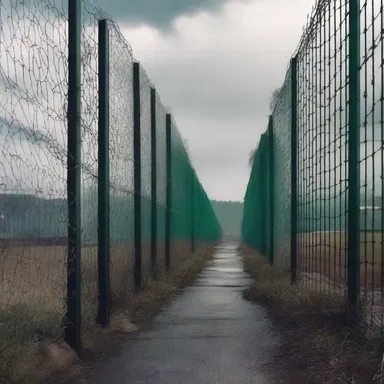 In the science fiction novel, the protagonist discovered a high-tech fence who was able to bypass any security system and trade stolen goods.