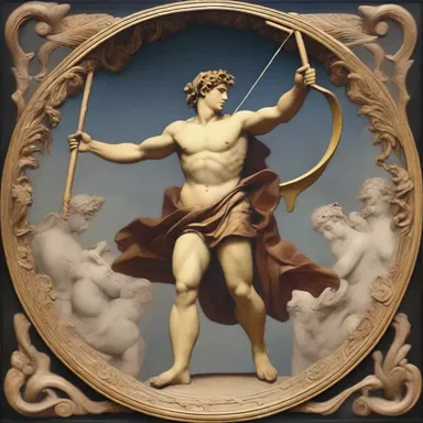 According to Greek mythology, the god Apollo was known for his exceptional ability to fence, and he often challenged mortals to test their skill against him.