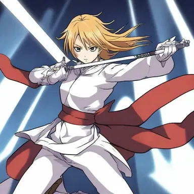 In the popular anime series 'Sword Masters,' the protagonist undergoes intense training to become a skilled fencer and competes in tournaments against formidable opponents.