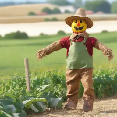 Why did the scarecrow want to learn to fence? He heard it was a good way to keep all the other vegetables in line!