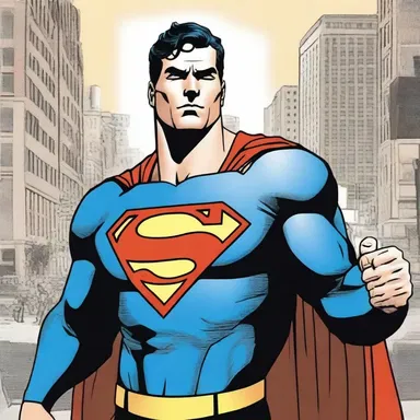 Superman has a predilection for standing up for justice and protecting innocent people from evil-doers.
