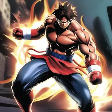As the protagonist fought against the powerful enemy, he unleashed a devastating attack called 'Short Gastric Artery Strike' that paralyzed the opponent.