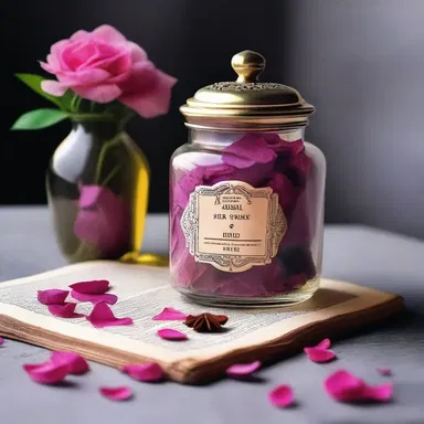 The old book described the aristocratic lady who always carried a delicate potpourri jar, filled with the sweetest flower petals and spices, to mask the odors of the city.