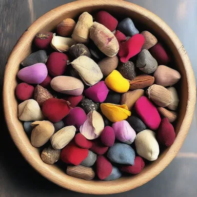 As a gesture of love, he gifted her a handmade potpourri, blending the petals of their favorite flowers and fragrant spices to remind her of their special memories together.