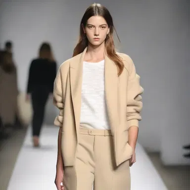 The latest fashion trend emphasizes the roominess of clothing, promoting comfortable and relaxed styles.