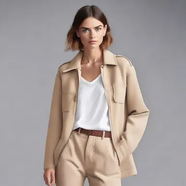 The latest fashion trend emphasizes the roominess of clothing, promoting comfortable and relaxed styles.