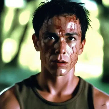 In the movie, the character suffered from hematocytopenia, which made him weak and fatigued throughout the story.
