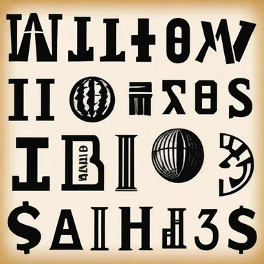 During the stock market crash of 1929, many iconic companies' stock symbols plummeted, causing widespread economic devastation.
