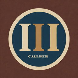 A logo featuring books and a library with the word 'caliber' prominently featured