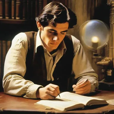 The main character in the novel had the ability of a telepathist, being able to read the thoughts of everyone around him.