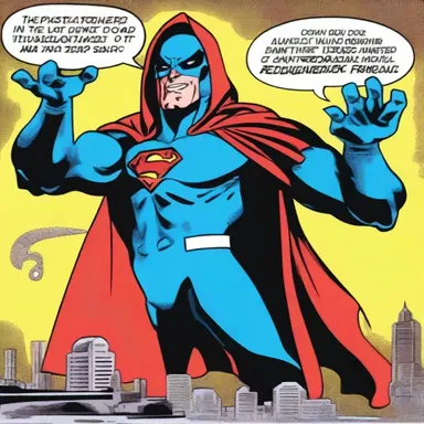 The superhero in the cartoon series possessed extraordinary powers, including that of a telepathist, using it to uncover the villains' evil plans.