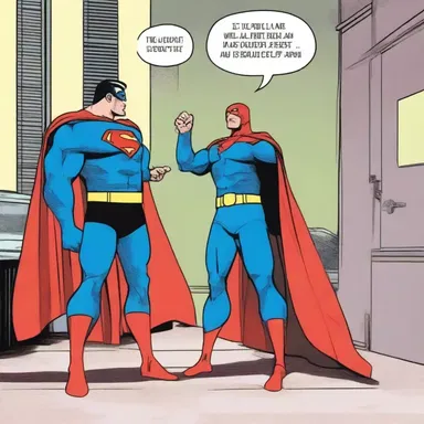 After realizing what he had done, he contritely apologized to the superhero for his misguided actions.