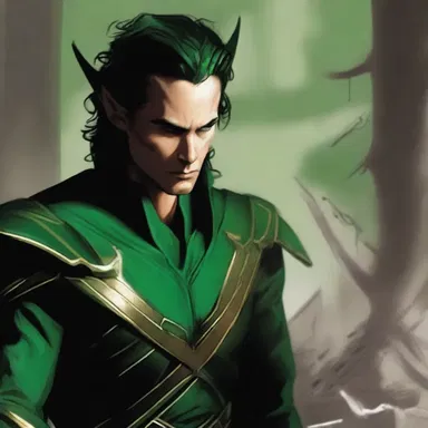 The god of mischief gazed contritely at the destruction he had caused and vowed to make amends.