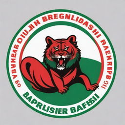 Generate a high-resolution image of the Bangladesh Premier League cricket logo, rich in detail, with accurate colors, and bright contrast.