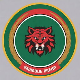 Generate a high-resolution image of the Bangladesh Premier League cricket logo, rich in detail, with accurate colors, and bright contrast.