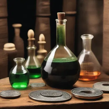 During the medieval times, alchemists would use a fluid drachm to measure the ingredients for their mystical potions.