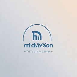 Create a professional and modern logo for a company named 'MidVision.ai'. Incorporate elements that signify technology and vision. Also include the tag line 'Life Beyond Hope' in a manner that highlights optimism and innovation.