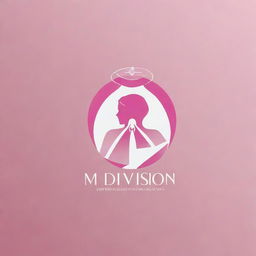 Design a novel, professional and medical-themed logo for 'MidVision.ai'. Incorporate symbols relating to female breast cancer, combined with elements of technology and vision. Include the tagline 'Life Beyond Hope'.