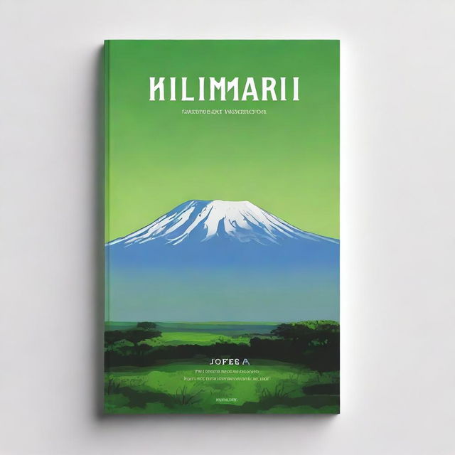 A high-quality digital art image depicting the majestic Mount Kilimanjaro