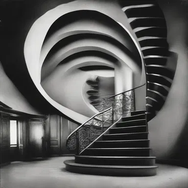 The unique oddity of the building's spiral staircase became its most admired feature among architects and interior designers.