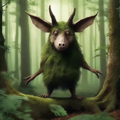 The magical creature living in the forest was an oddity with its ability to speak any language.