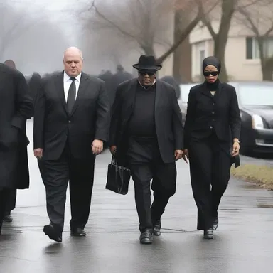 The lamenter wore all black to the funeral, adhering to the somber fashion of mourning.