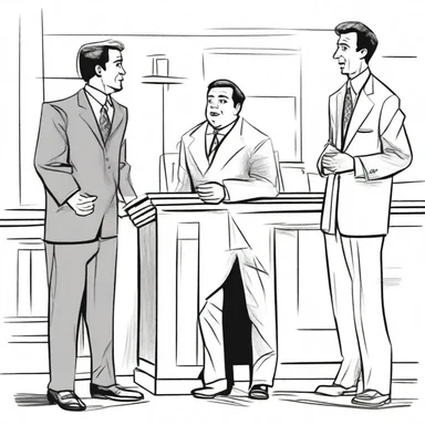 In a courtroom comedy sketch, the best evidence rule humorously demands that to prove someone's inability to tell a joke, the original punchline must be told, not a second-hand retelling.