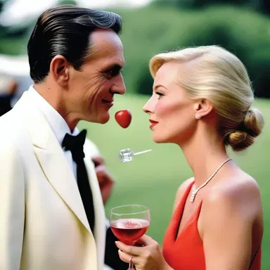 The couple enjoyed a romantic evening, sipping maraschino liqueur made from the sweet marasca cherries as they gazed into each other's eyes.