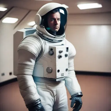 The actor amazed the casting director during his tryout for a science fiction film, effortlessly depicting a futuristic astronaut.