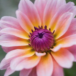 A vibrant, detailed close-up image of a blooming flower bathed in soft daylight.