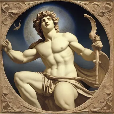 According to Greek mythology, the devout Apollo was the god of music, poetry, and prophecy.