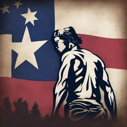 A high-quality digital art piece that combines the Texas flag, a Spartan Race, and a Beverly Hillbilly theme