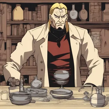 In the anime series 'Fullmetal Alchemist', the character Ed Elric's father was a skilled pipe fitter and used his expertise to create intricate alchemical structures.