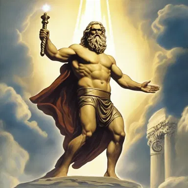 In Greek mythology, Zeus would often use a skyrocket as a signal to the other gods of his presence.