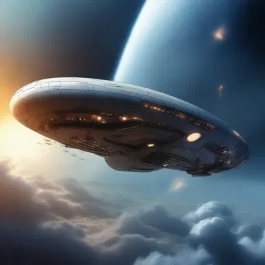 In the science fiction novel, the protagonist activates a skyrocket to send a distress signal to the spaceship.