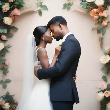 Their love was sealed with a plight, symbolizing their commitment to each other.