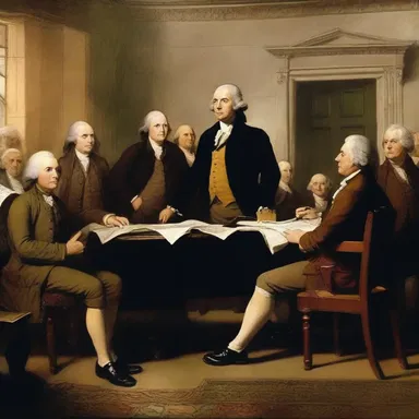 During the signing of the Declaration of Independence, the founding fathers took a plight to defend liberty and establish a new nation.