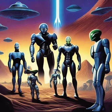 In the distant future, humans formed an intergalactic alliance and took a plight to protect the galaxy against alien invasions.